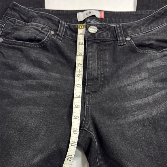 Cabi Black Straight Leg Denim - Picture 5 of 7